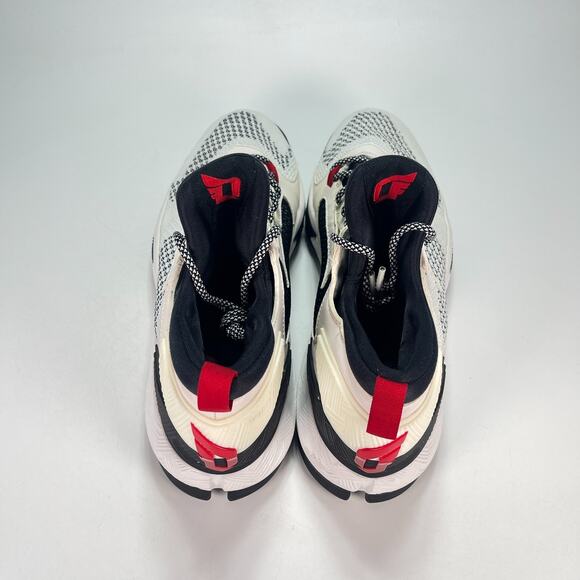 Adidas D Lillard 2 White Black Athletic Sneakers Basketball Shoes Men\'s Size 12 main image 4